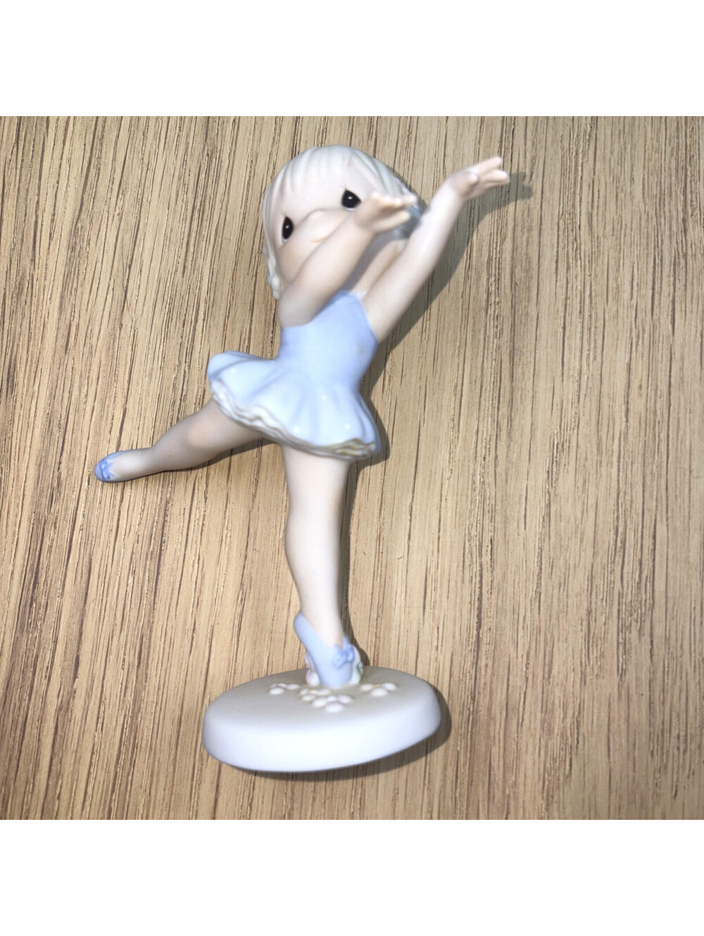 Precious Moments 520551 "Lord Turn My Life Around" Ballerina Figurine-1989